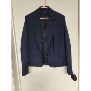 ~ womens blue rafaella blazer size 16w